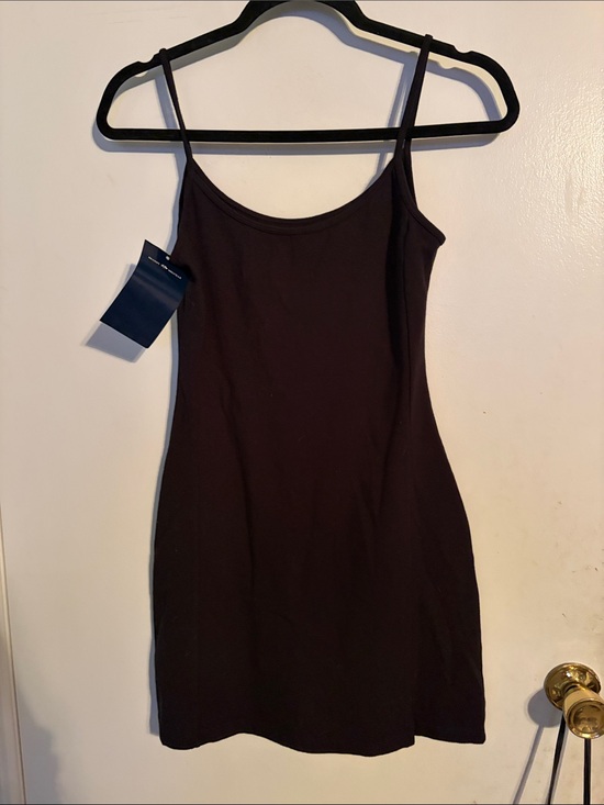 Brandy Melville Dresses & Skirts - Brand New Brandy Melville Black Spaghetti-Strap Slip Dress